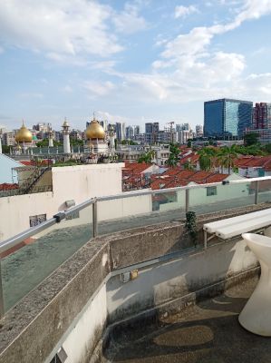 Satellite View 
Satellite View From Pod
Keywords: Singapore;Travel